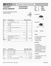 DataSheet IXTP24P085T pdf